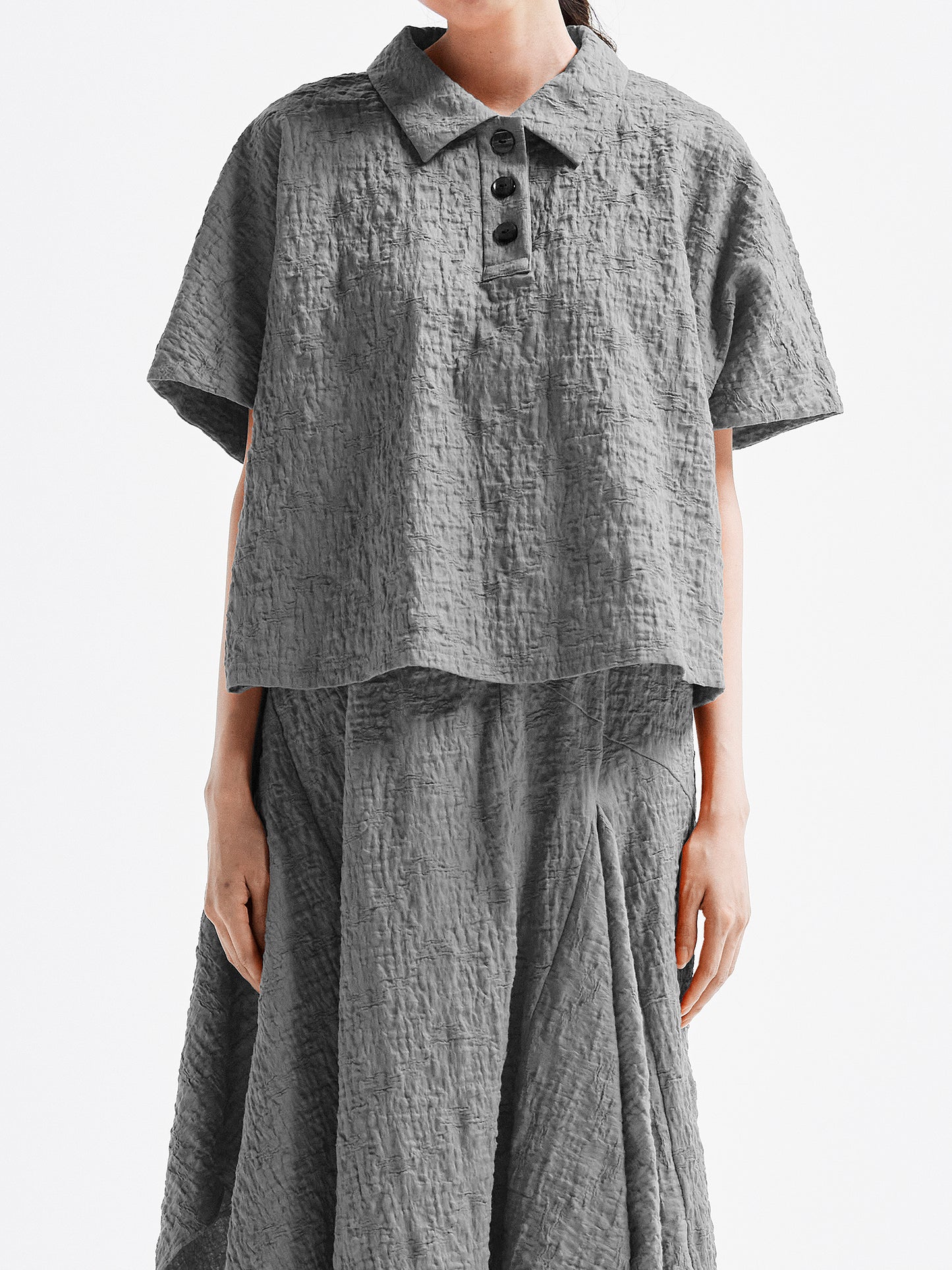 Blouse Gray HA00082