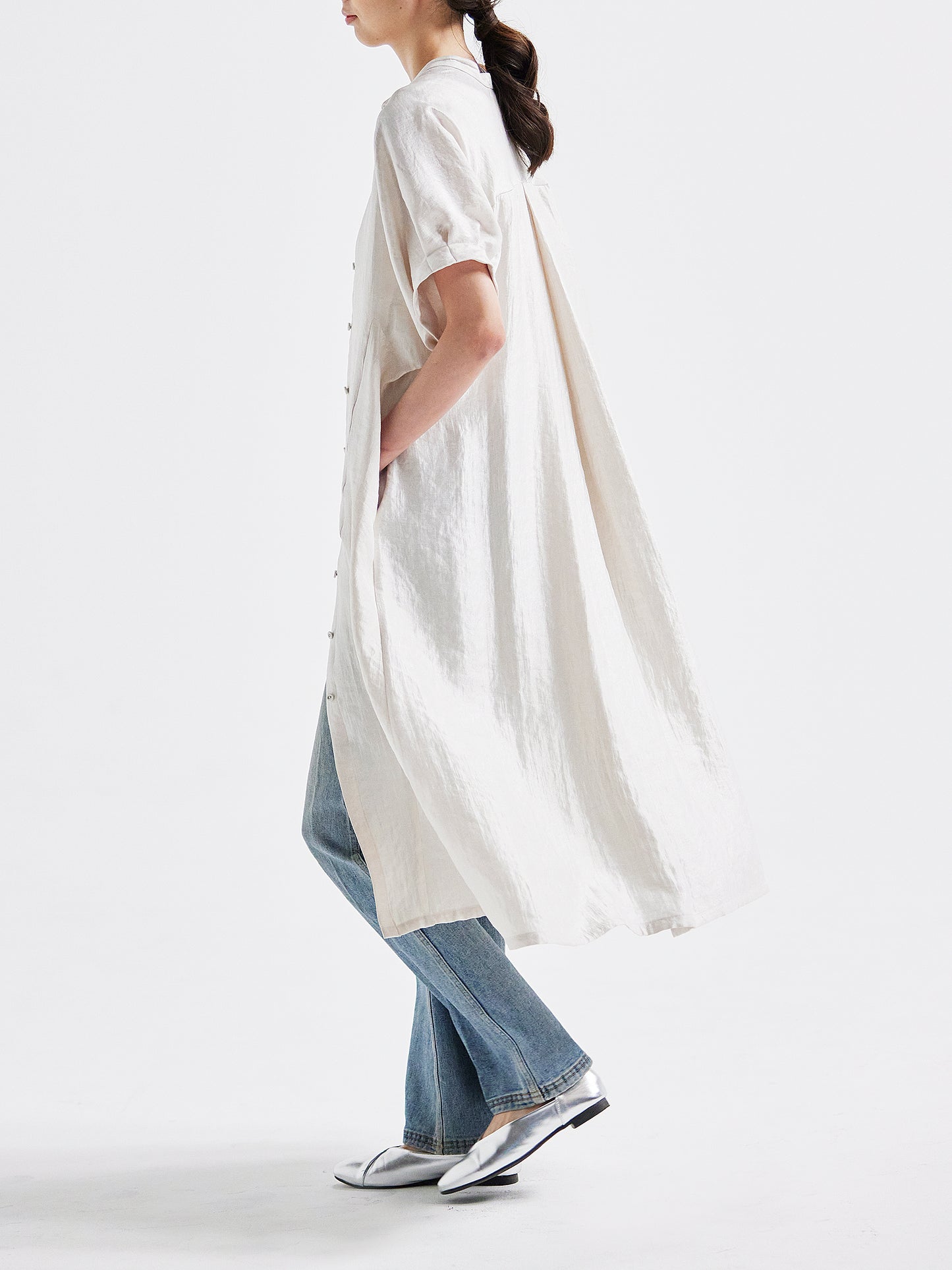 连衣裙 米白色 HA00068