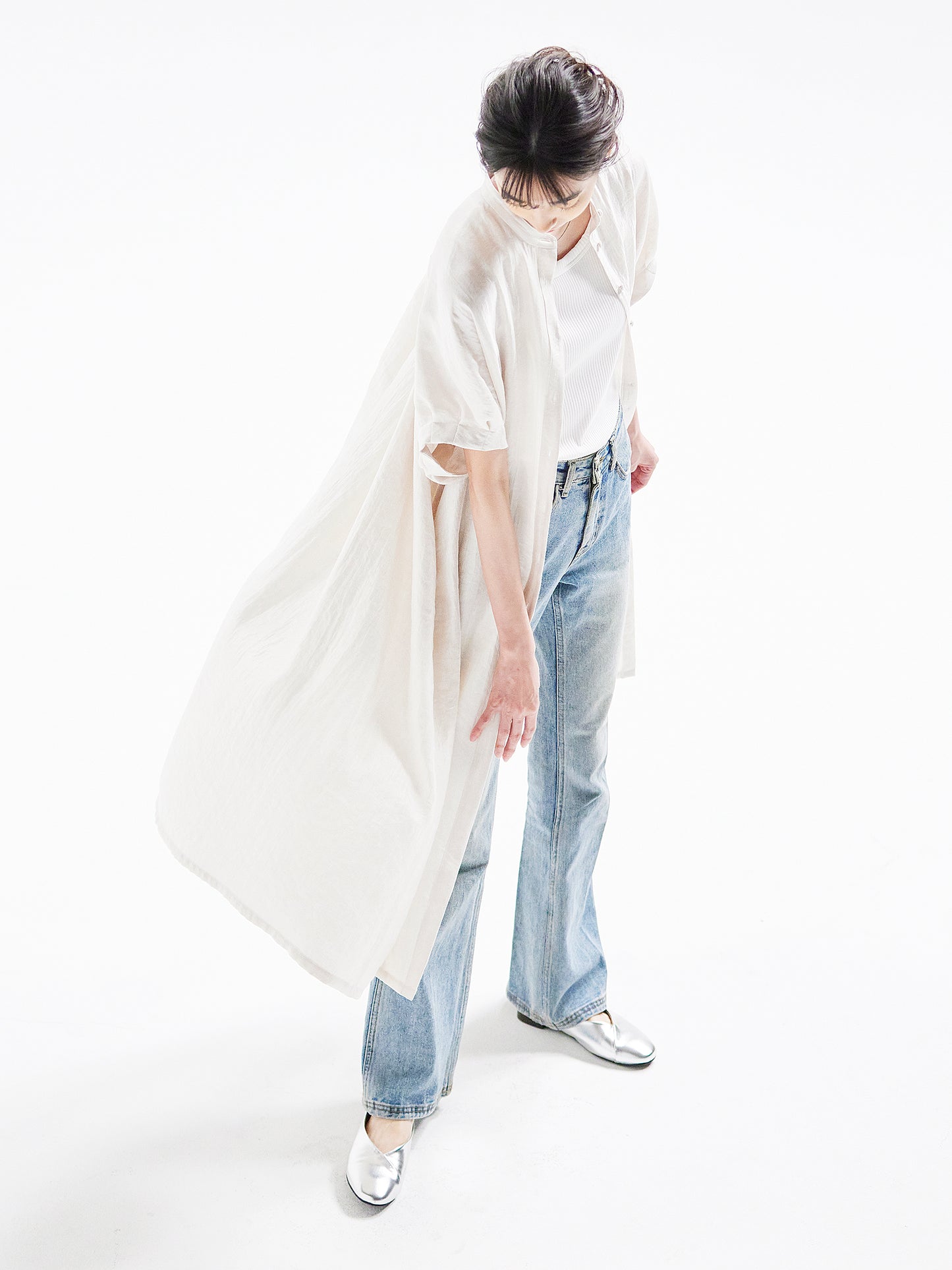 连衣裙 米白色 HA00068