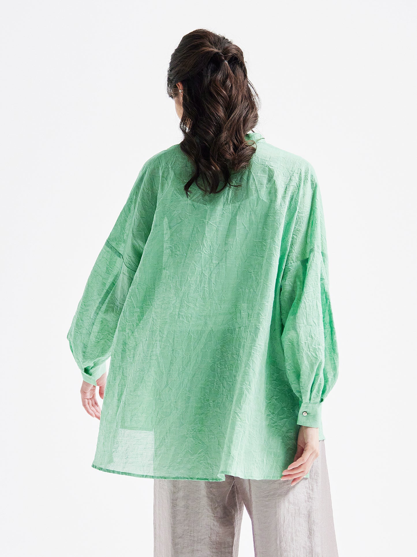 衬衫 绿色 HA00073