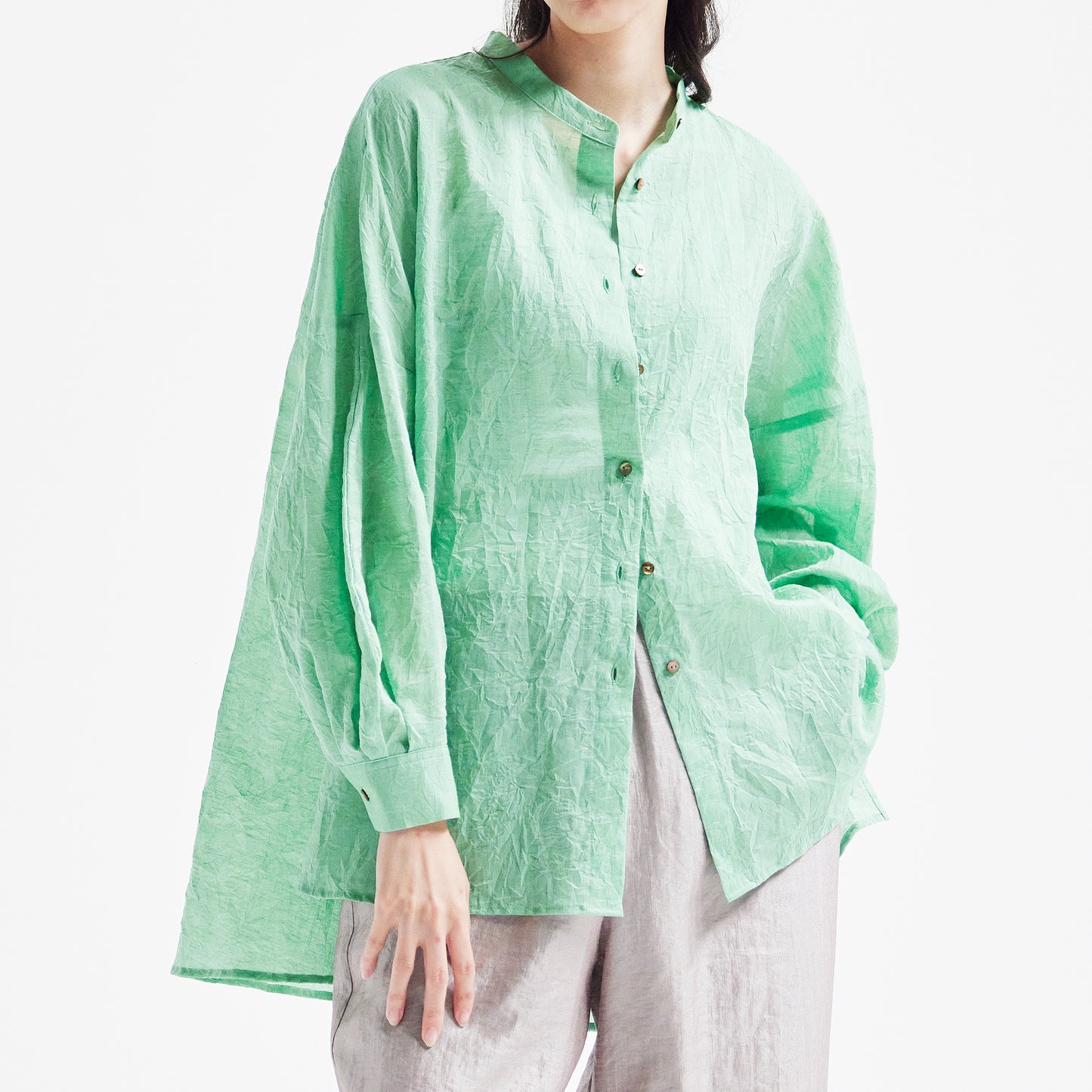 衬衫 绿色 HA00073