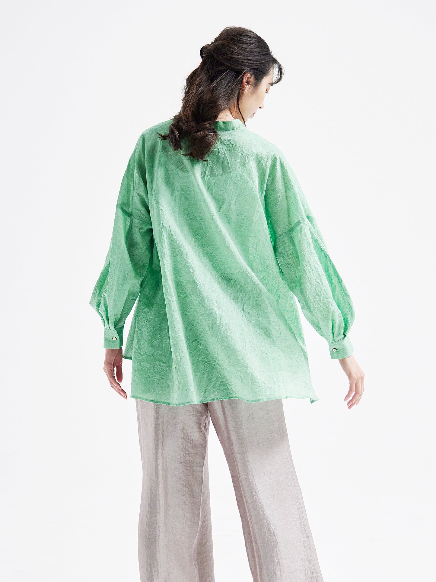 衬衫 绿色 HA00073
