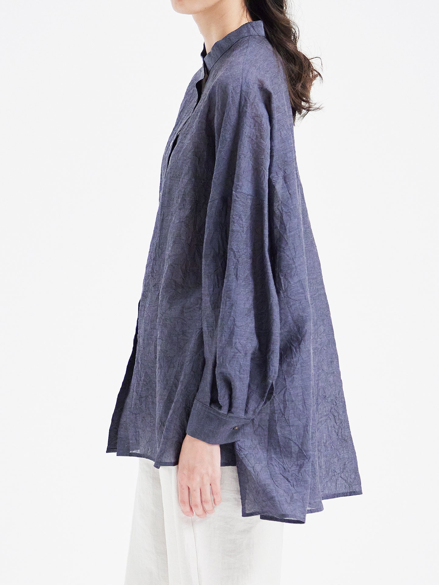 Navy Blouse HA00075