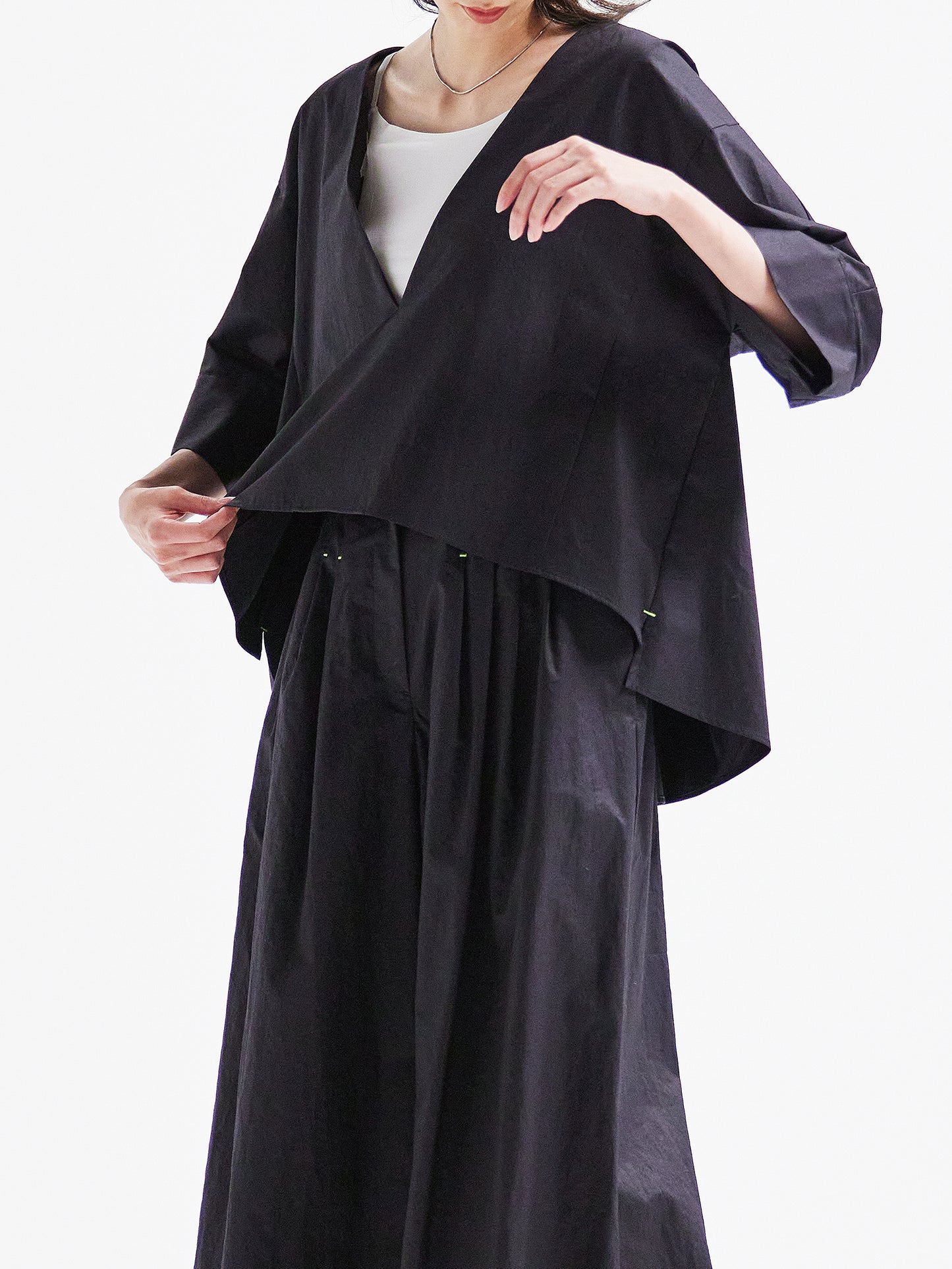 Navy Blouse HA00080