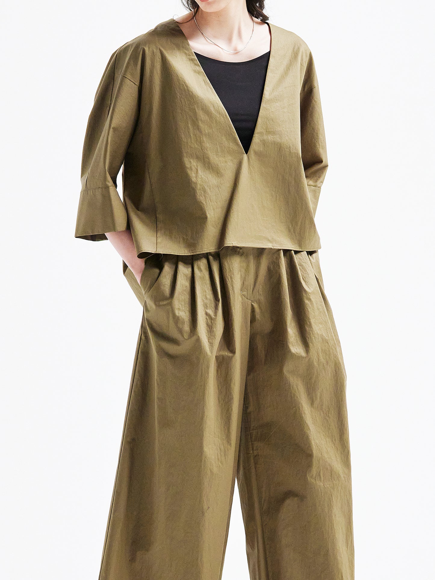 Blouse Olive HA00081