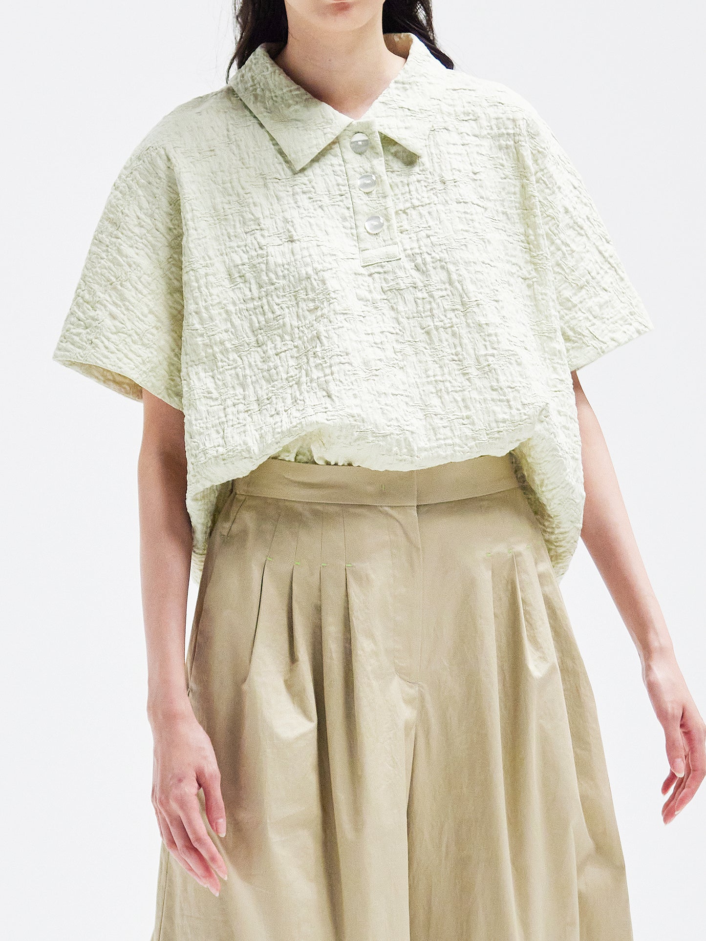 Blouse Pistachio Green HA00084