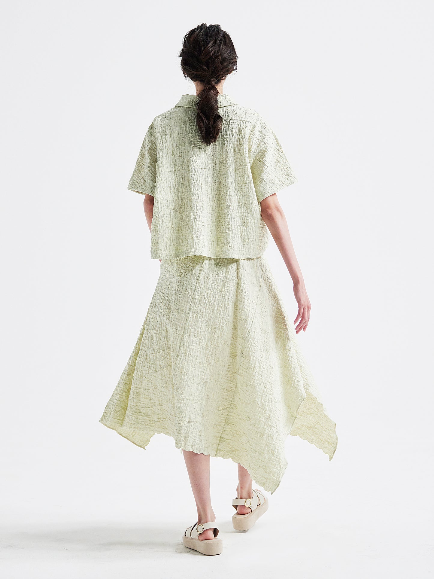 裙子开心果绿HA00096