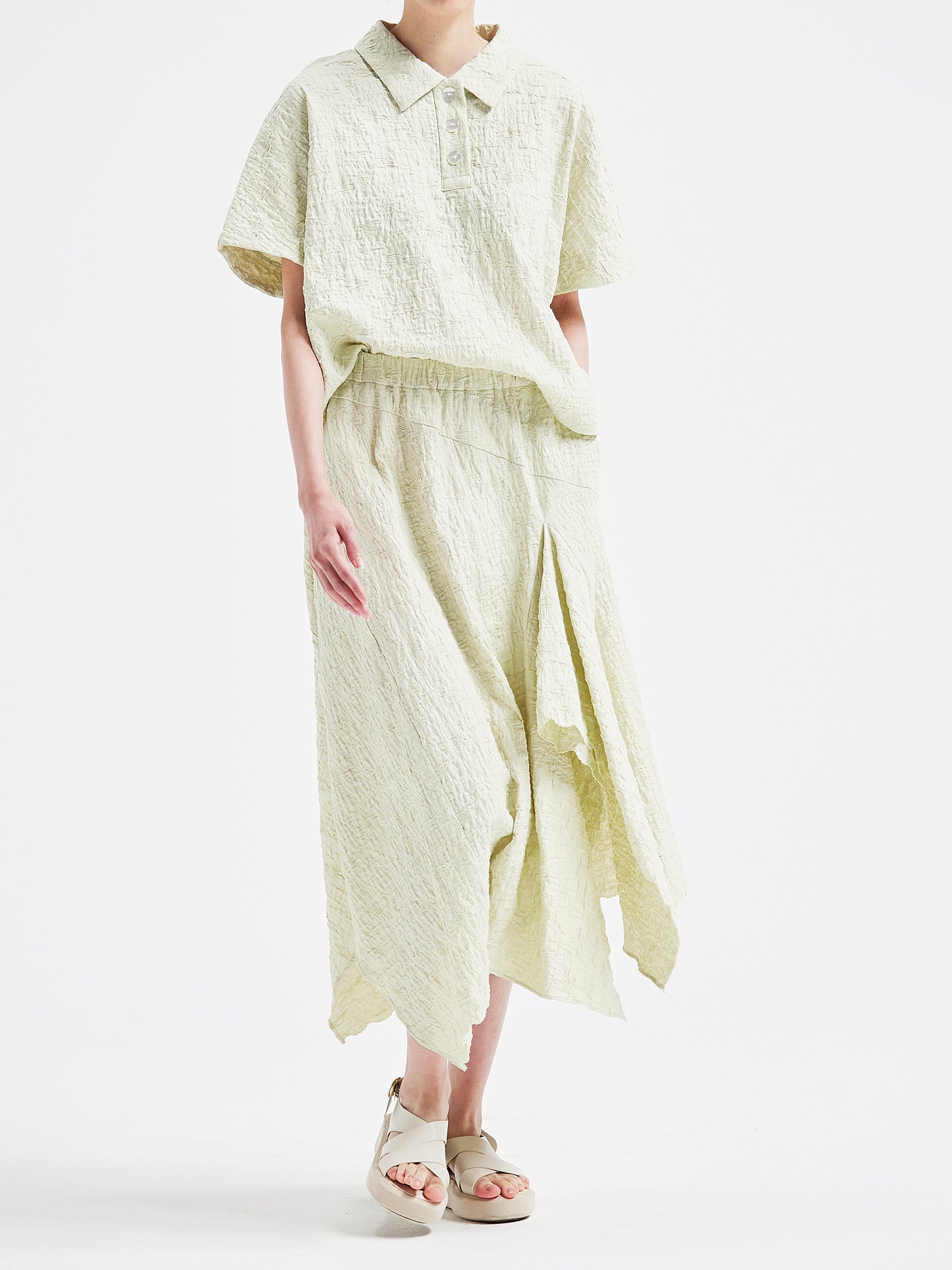 裙子开心果绿HA00096