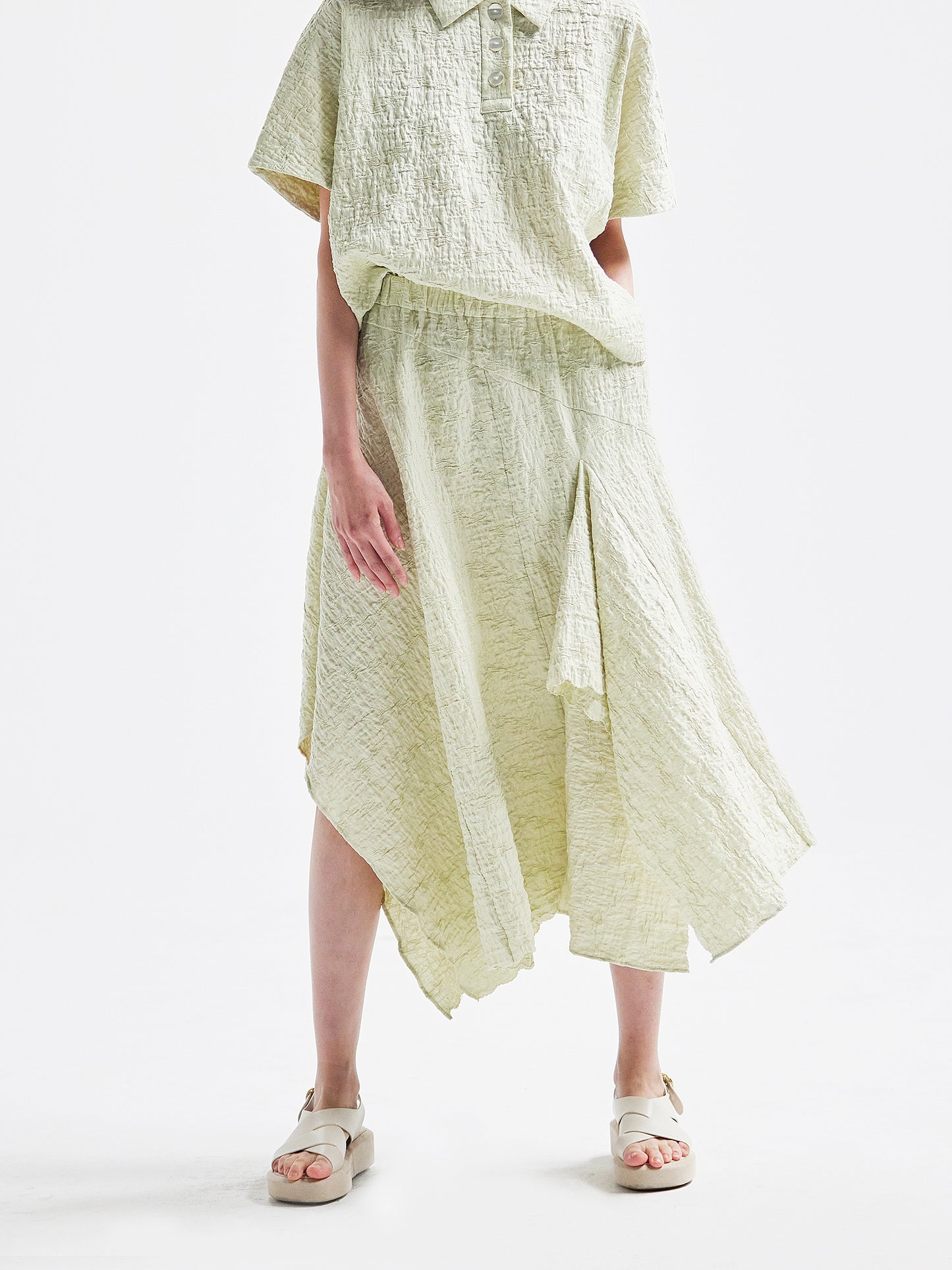 裙子开心果绿HA00096