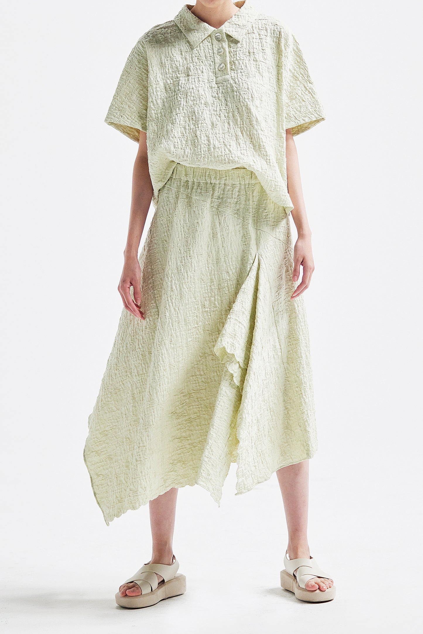 裙子开心果绿HA00096