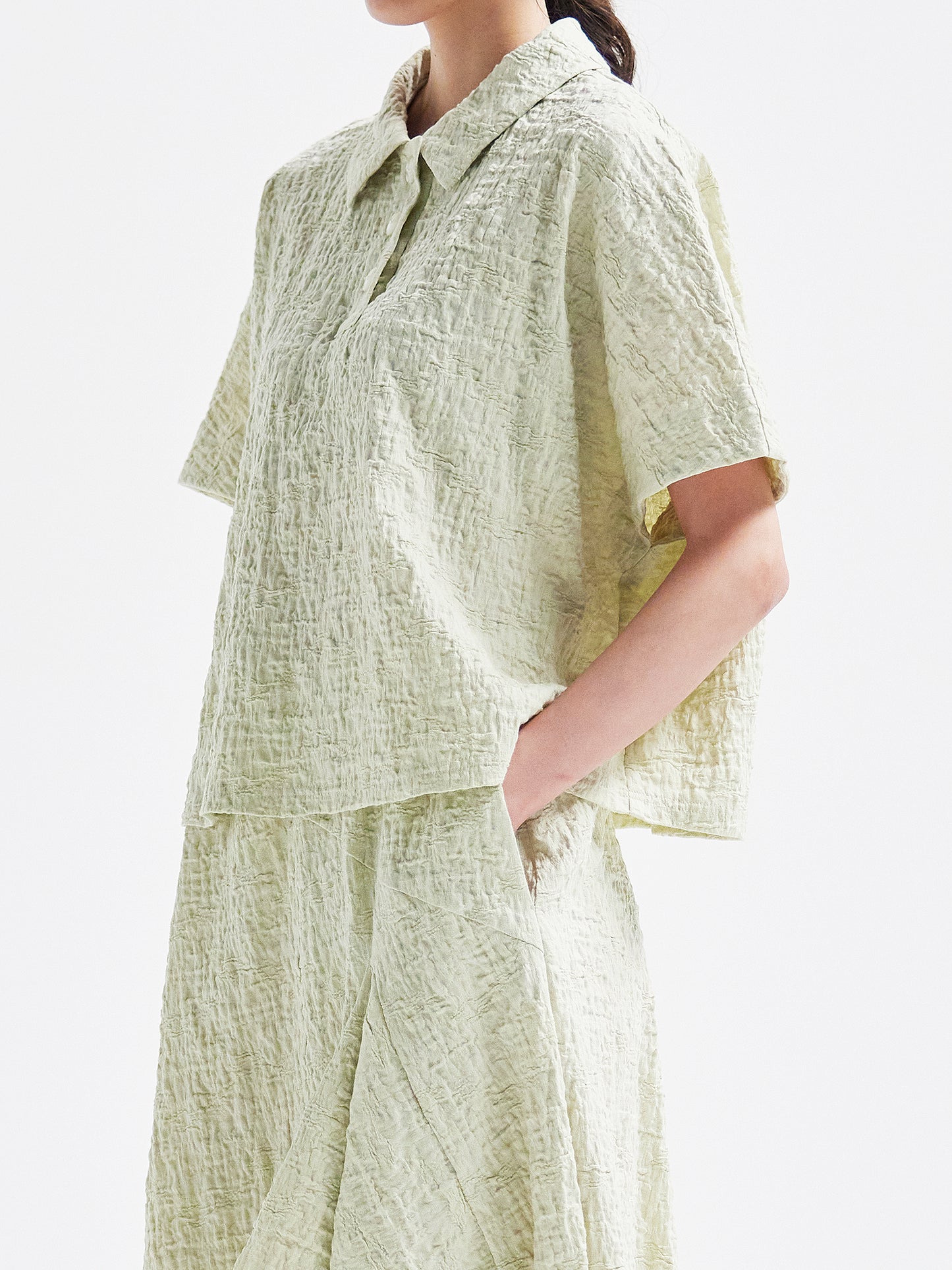 Blouse Pistachio Green HA00084