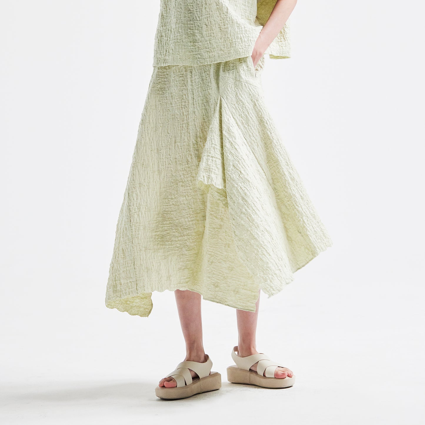 裙子开心果绿HA00096