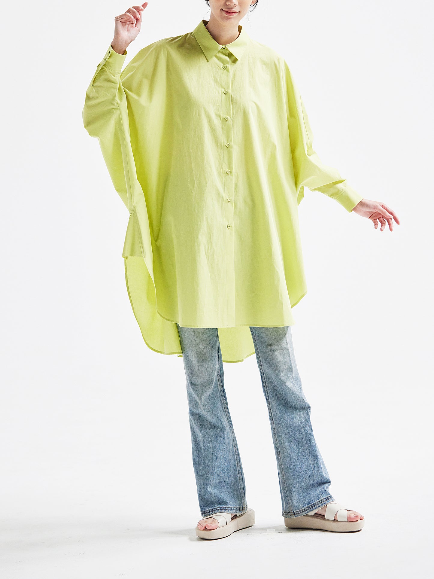 Blouse Lime Green HA00089