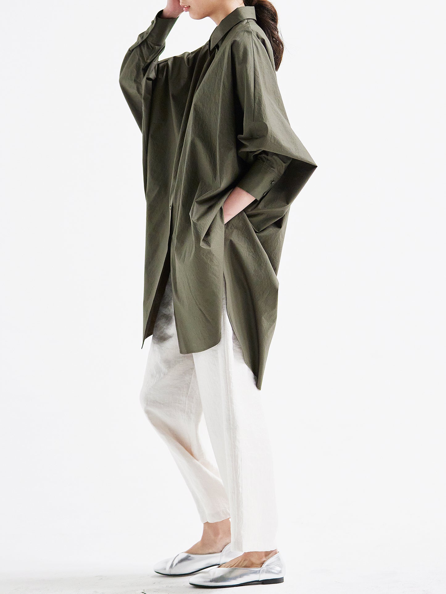 Blouse Forest Green HA00091