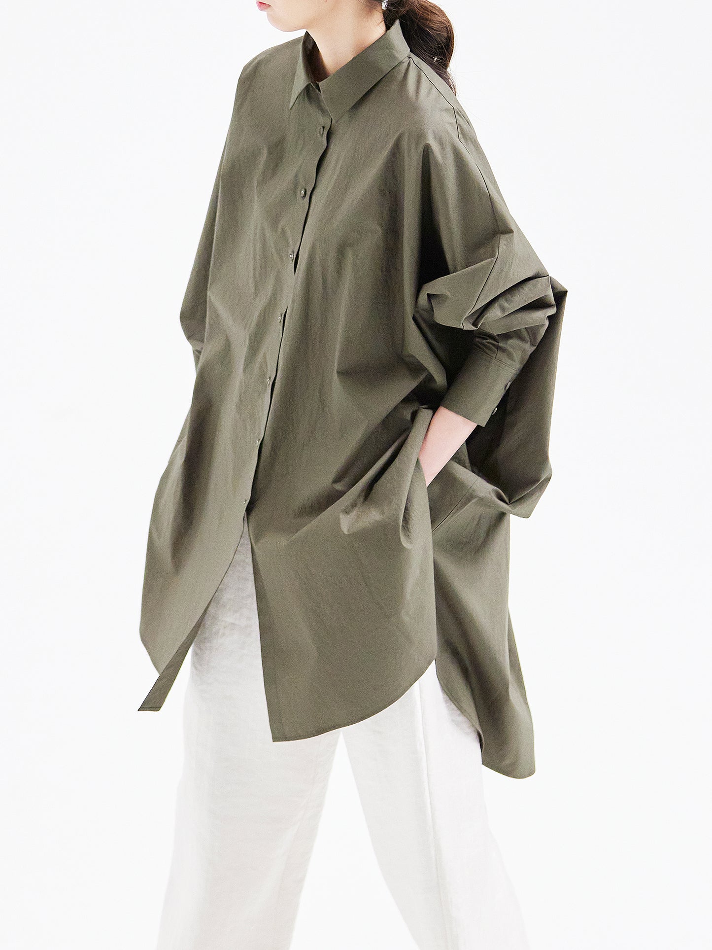 Blouse Forest Green HA00091