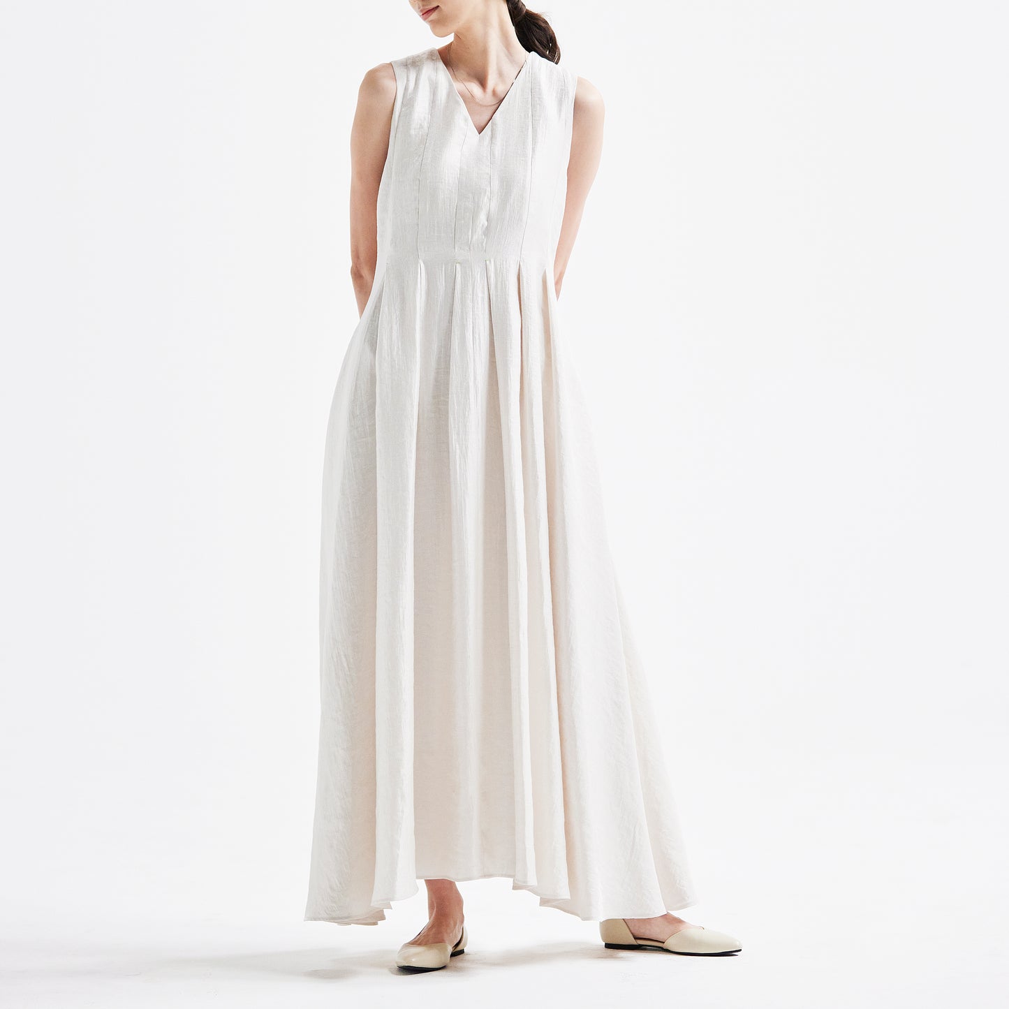 连衣裙 米白色 HA00097