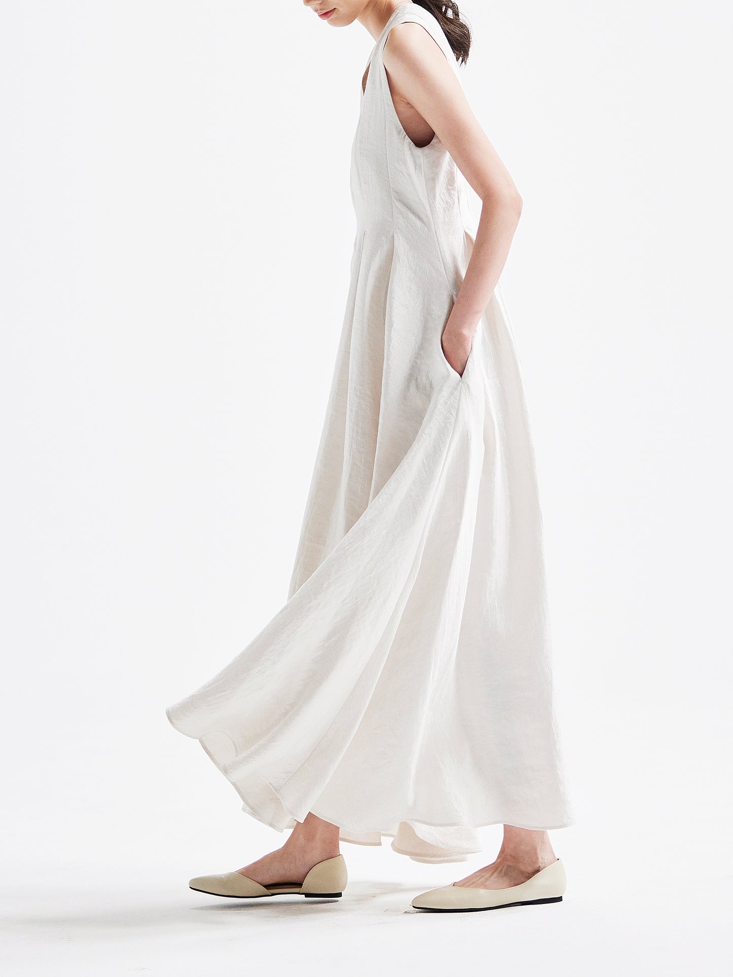 连衣裙 米白色 HA00097