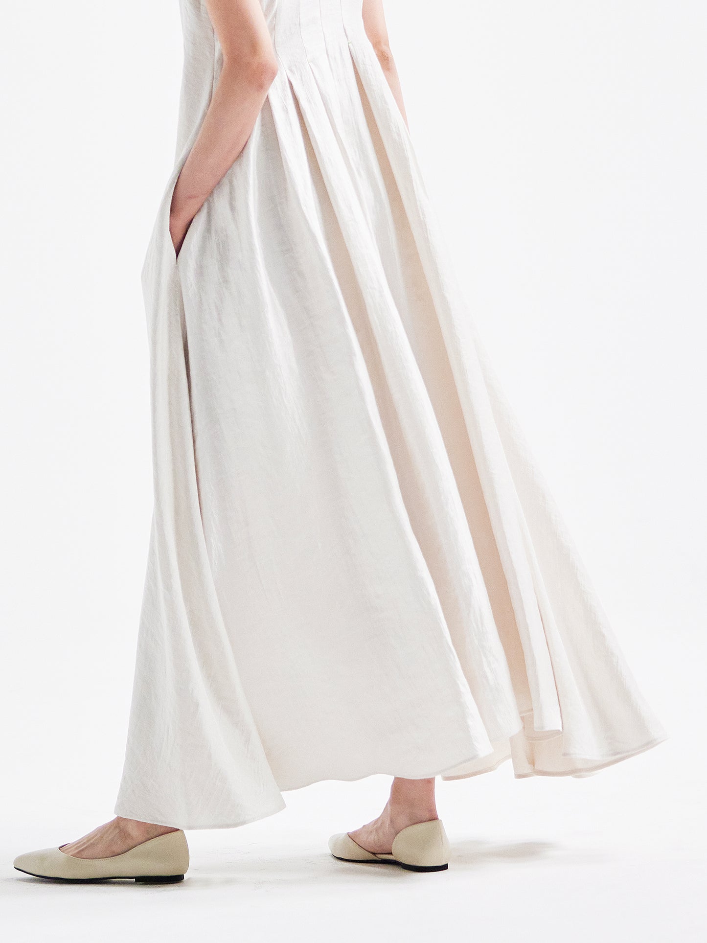 连衣裙 米白色 HA00097