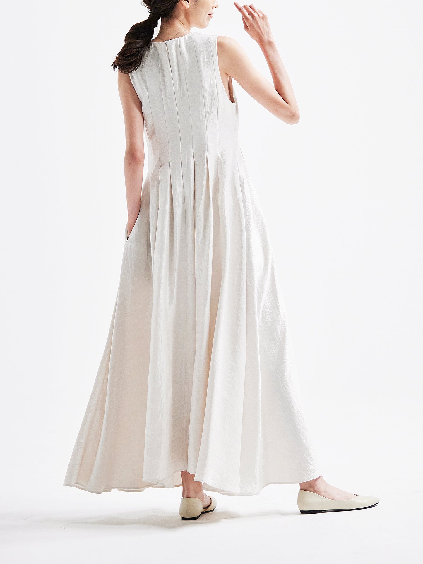 连衣裙 米白色 HA00097